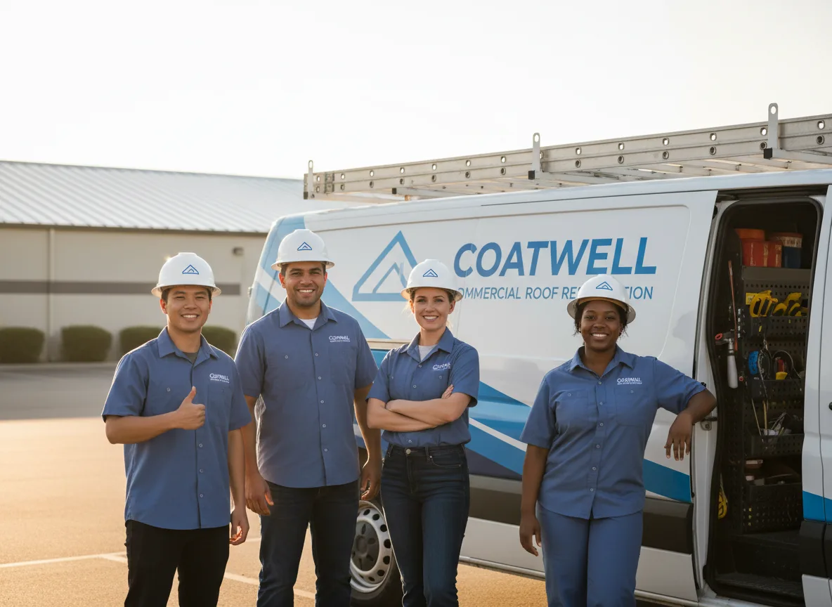 Commercial roof coating company in Rossford, OH